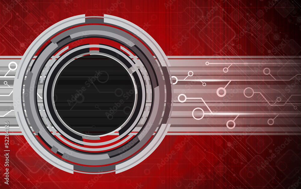 Obraz premium Technology background