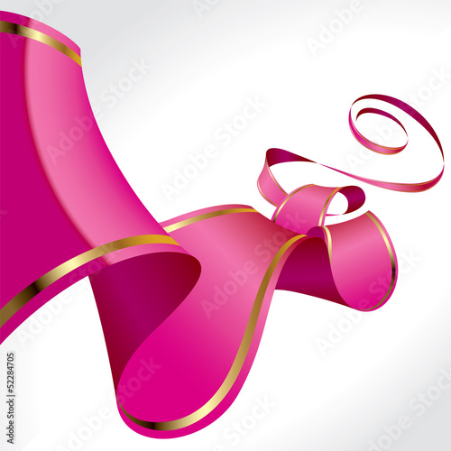 Pink ribbon photo