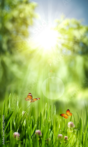 Green world, abstract environmental backgrounds for your design