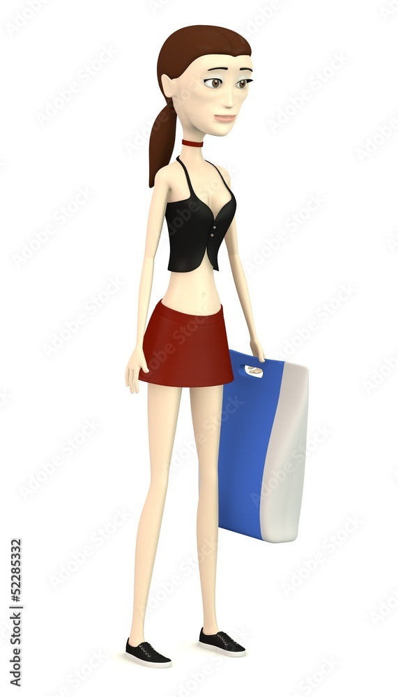 3d render of cartoon character with detergent 3d render of cartoon character with detergent
