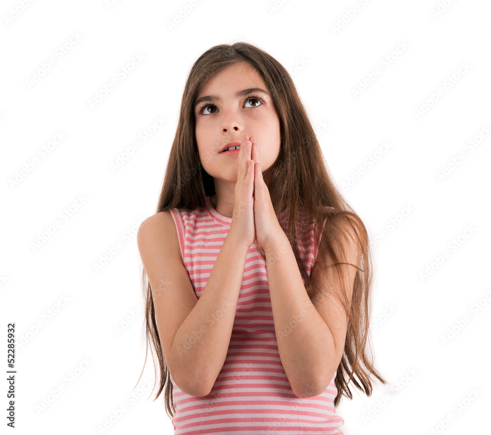 one young girl child begging looking up at viewer and hoping for one young girl child begging looking up at viewer and hoping for