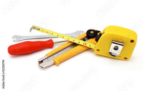 Home tools isolated photo