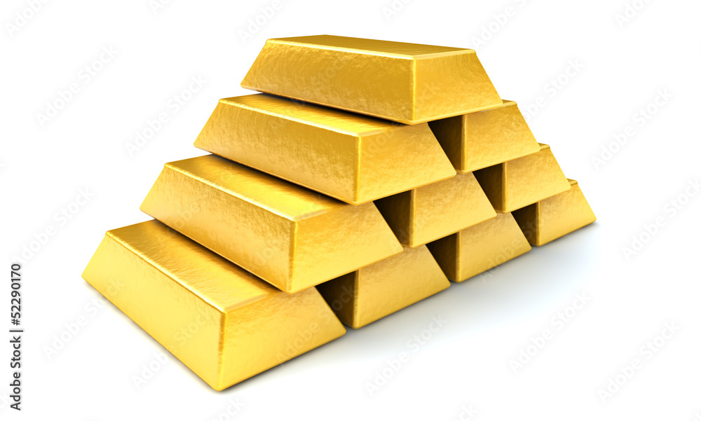 Goldbarren - Konzept Wertanlage