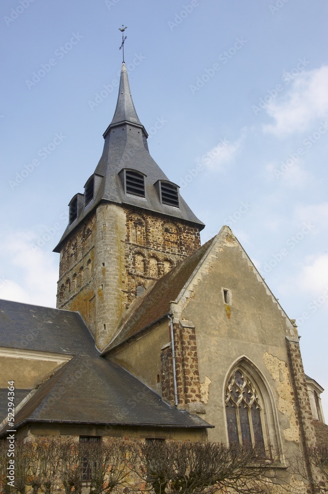 église de breteuil sur iton en normandie Photos Adobe Stock
