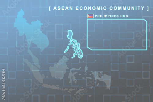 Philippines country that will be member of AEC map