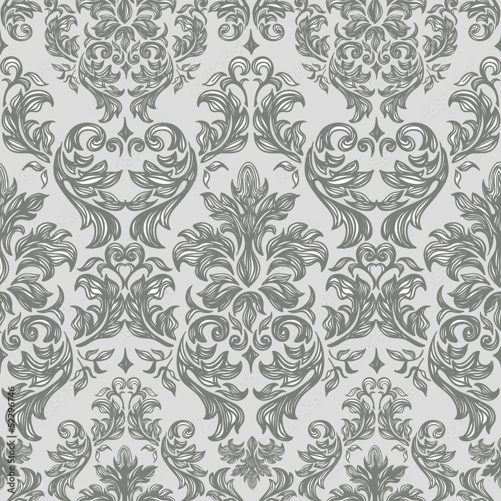 Seamless retro barocco background Seamless retro barocco background