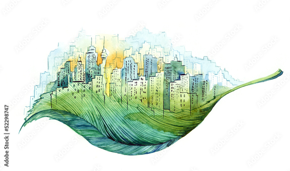Green city Vectors  Illustrations for Free Download  Freepik