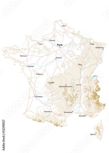 Carte de France