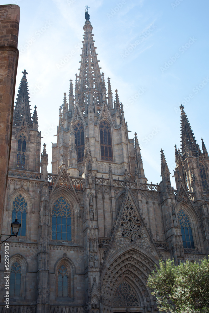 Gothic Barcelona Cathedral (Santa Eulalia or Santa Creu)