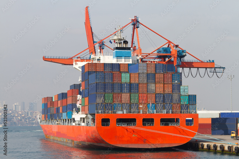 Fototapeta premium Container Ship