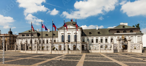 Photography Presidential Grassalkovich Palace in Bratislava, Slovakia