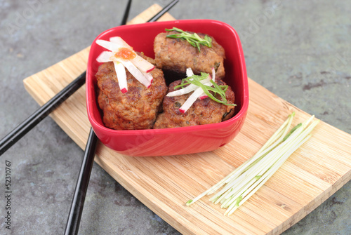 Meatballs Asian Style