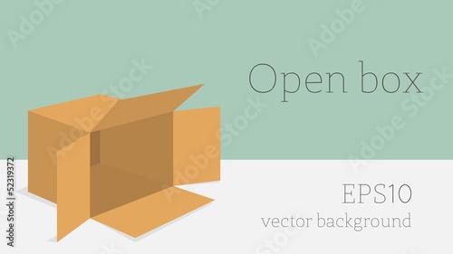 Open box
