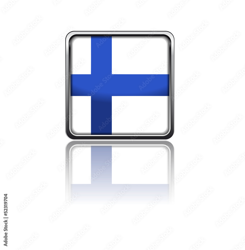 Fototapeta premium National flag of Finland