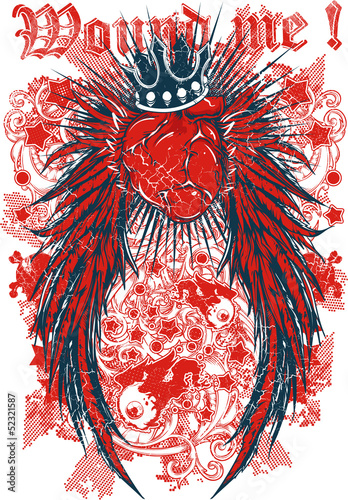 Wounded heart