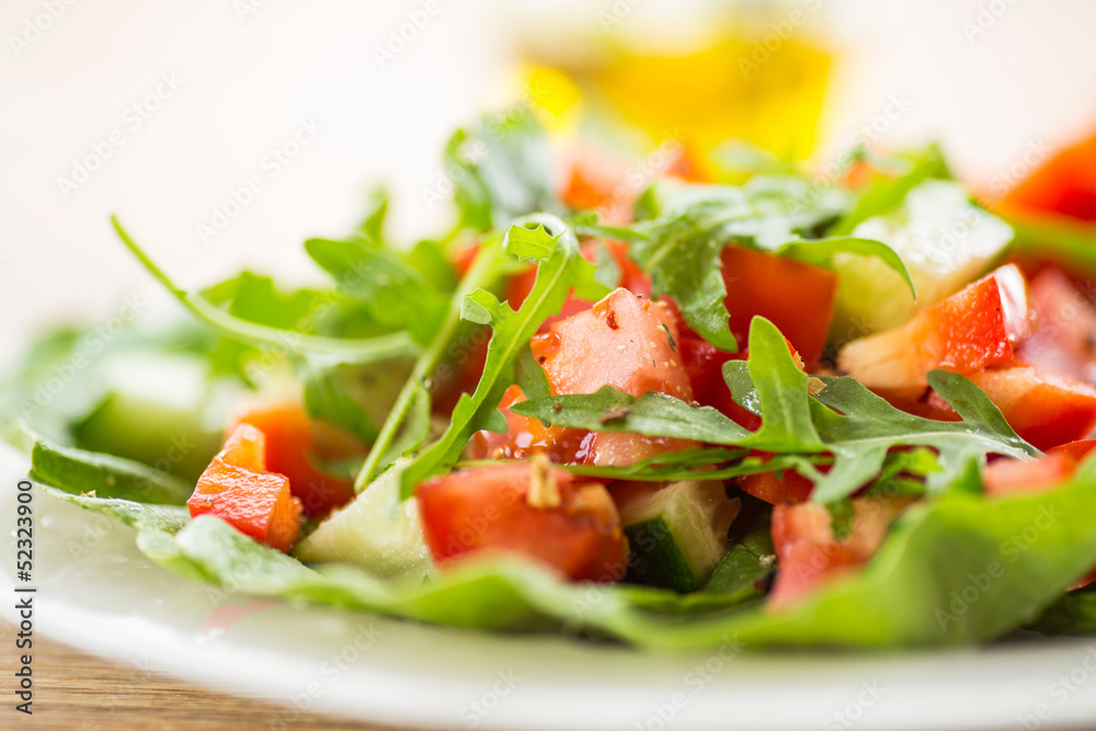 salad with fresh vegetables salad with fresh vegetables