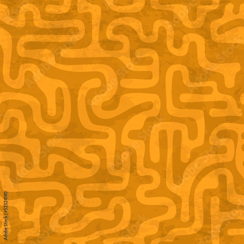 Seamless old maze pattern