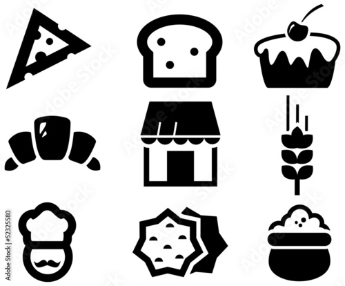 bakery icons