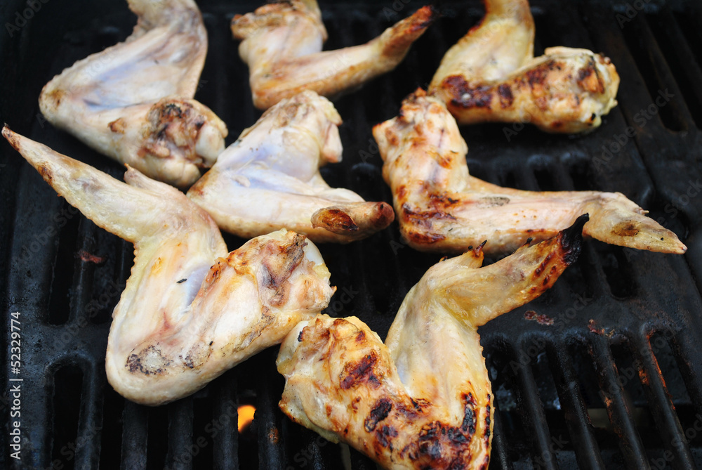 Summer Grilling Chicken Wings
