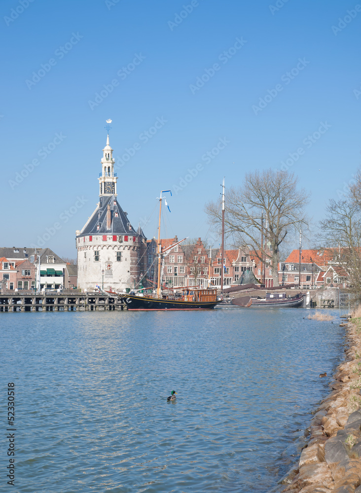 der beliebte historische Seefahrerort Hoorn am Ijsselmeer