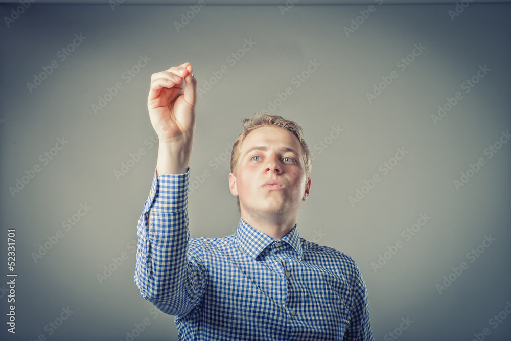 Man conducting Man conducting