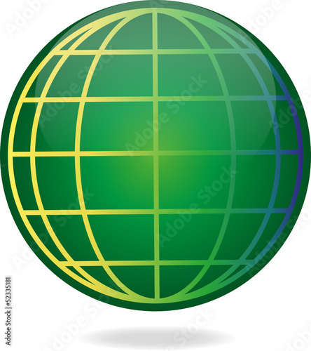 Erde  Globus  Weltkugel  Logo  Zeichen