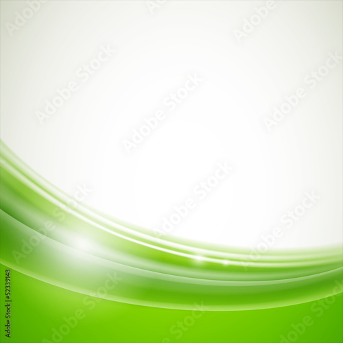 Vector Illustration of a Natural Green Background