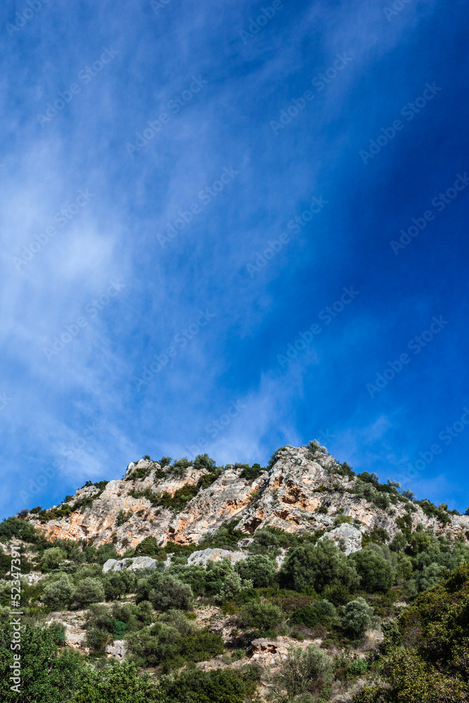 Naklejka premium Green mountain