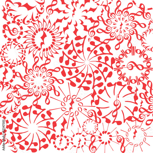 Musical notes background