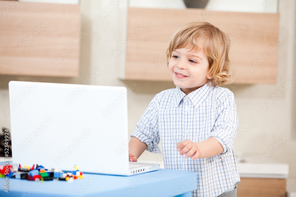 child look laptop child look laptop