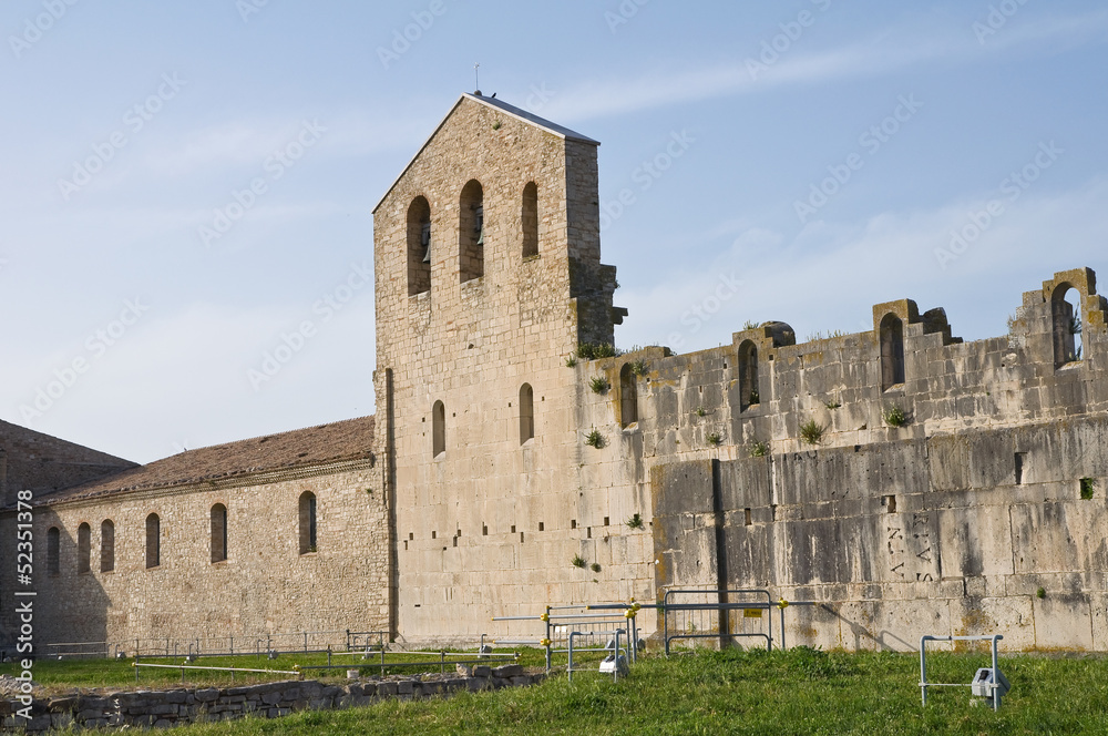 Church of SS. Trinità. Venosa. Basilicata. Italy.