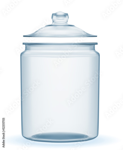 Glass jar