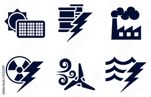 Power and Energy Icons