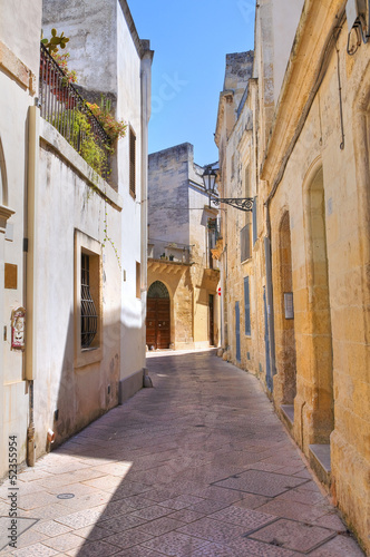 Fototapeta Naklejka Na Ścianę i Meble -  Alleyway. Lecce. Puglia. Italy.