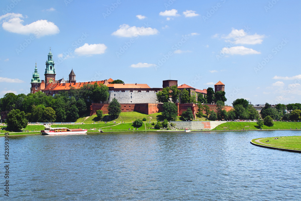 Obraz premium Wawel Castle. Krakow, Poland