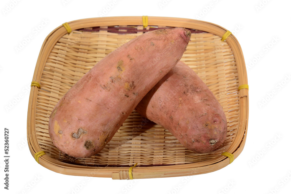 Sweet Potatoes On A Zaru