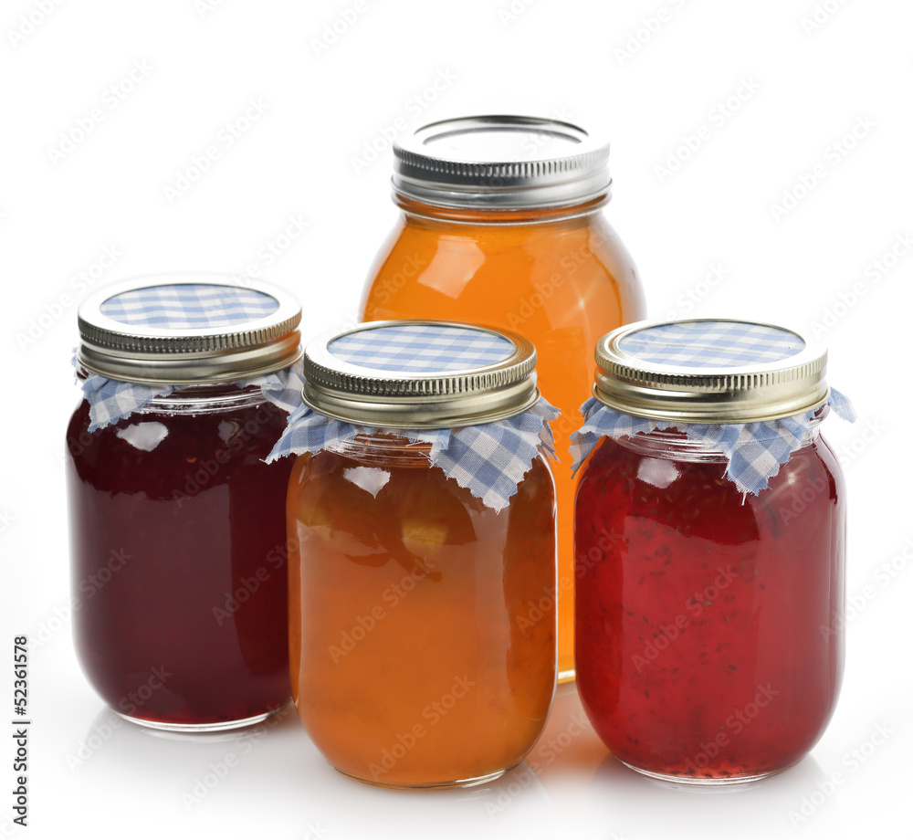 Homemade Marmalade,Jam And Honey Homemade Marmalade,Jam And Honey