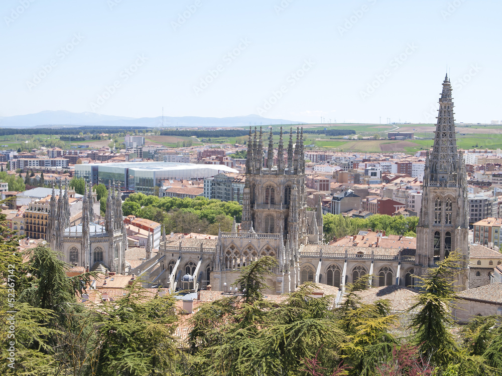 the Gothic Cathedral world heritage site, Spain