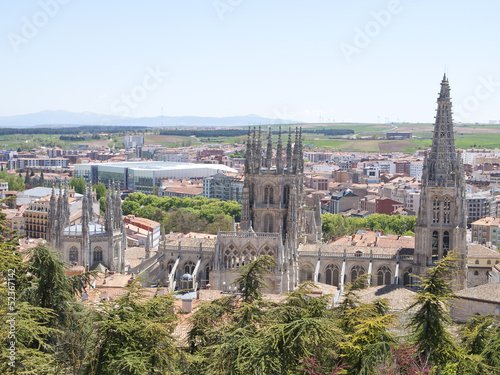 the Gothic Cathedral world heritage site  Spain
