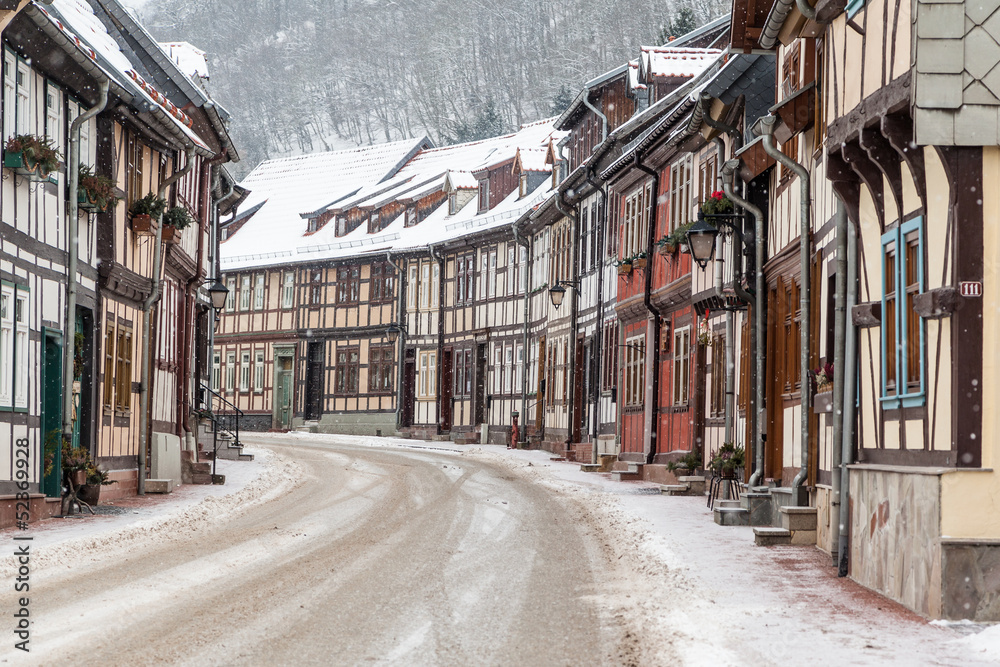 Fototapeta premium Europastadt Stolberg im Harz