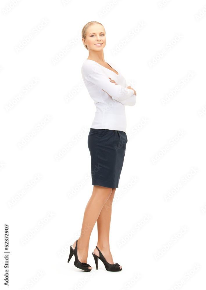smiling businesswoman smiling businesswoman