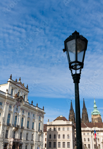 street lantern in Prague