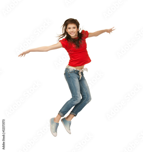 girl jumping © Syda Productions