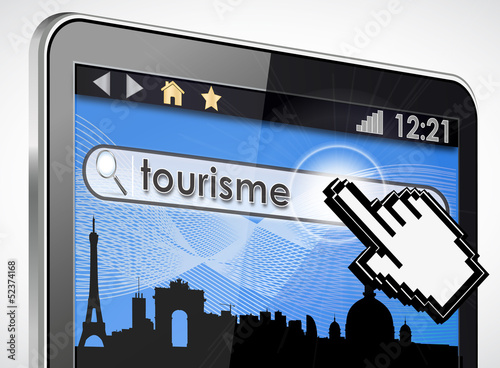 tablette tactile 3d : visites tourisme photo