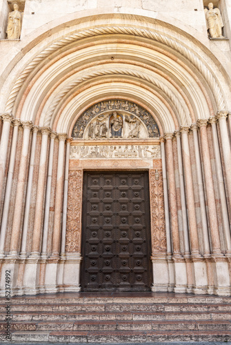 Parma - Portal of the Baptistery