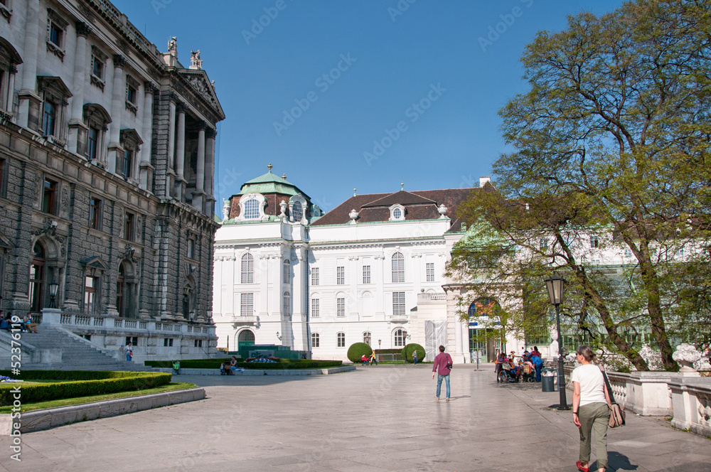 Obraz premium Hofburg in Vienna (Austria) | Neue Burg (New Castle)