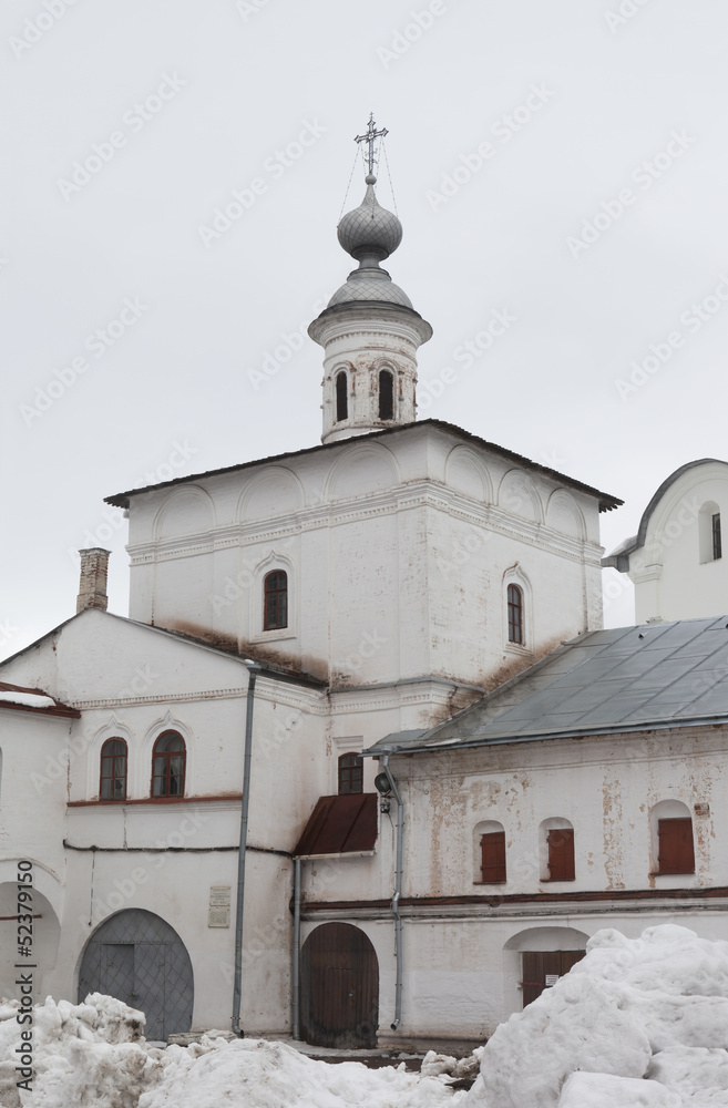 Надвратная Воздвиженская церковь в Вологодском кремле, Россия