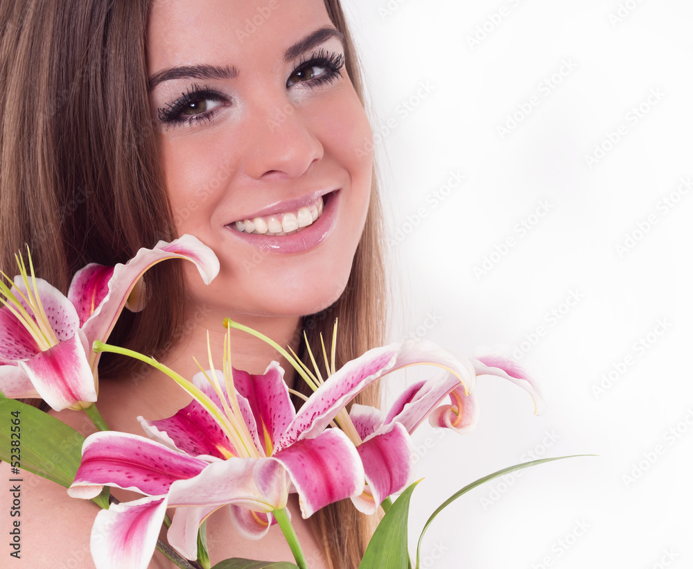 portrait of beautiful young woman portrait of beautiful young woman