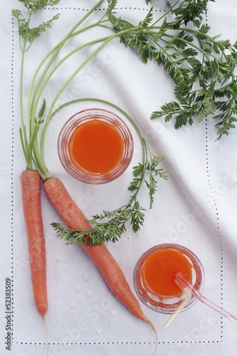 Carrot juice and carrot