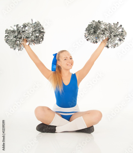 pretty  young cheerleader